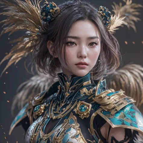 CG Giants，, Realistic secret girl rendering, detailed face of a asian girl, Reality in the secret world, Smooth CG art, Realisti...