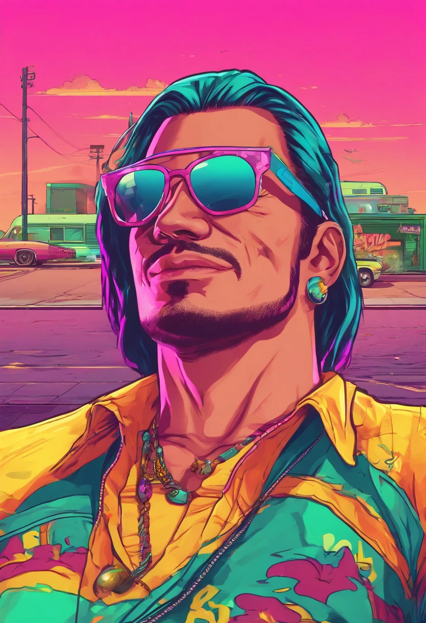 Glassmorphism, GTA 90s vibes