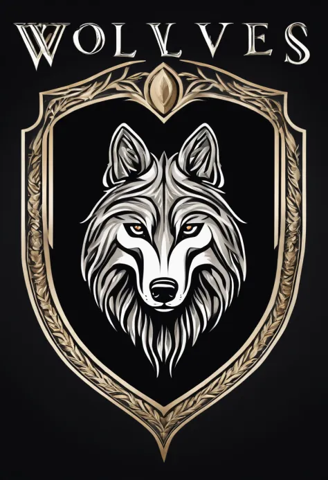 Logo for men's clothing brand related wolves emblem for men's designer clothing brand in excellent quality spectacular designer well detailed modern excellent quality Full HD 9k and natural lighting no frame 3 colors