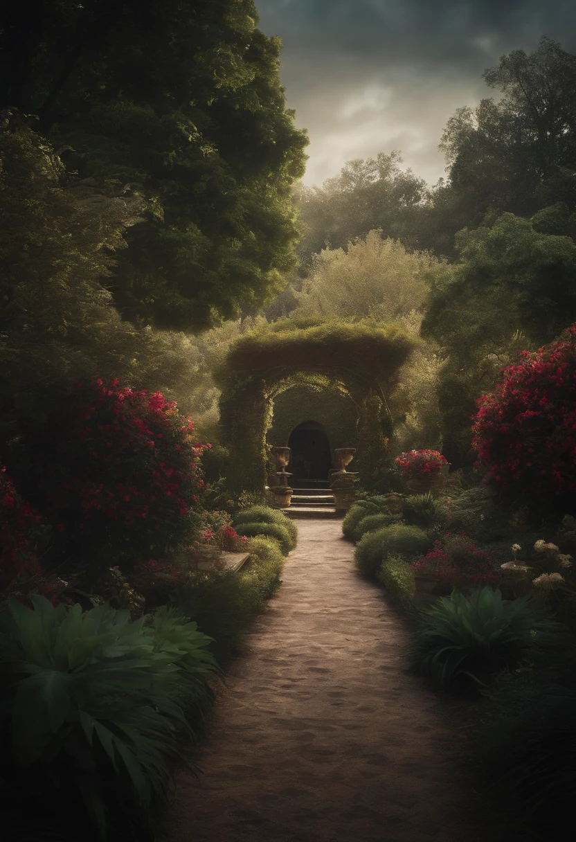 Entrée au jardin d&#39;Eden