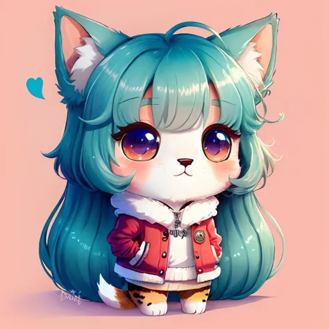 chibi fluffy cat - SeaArt Al - Free Al Art Generator