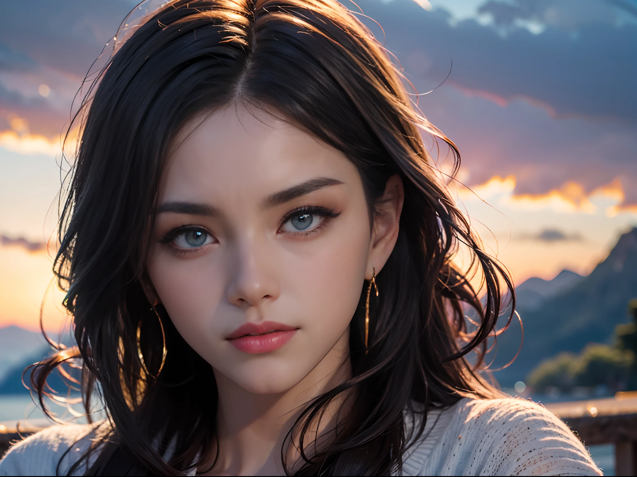 (best quality,8k,highres),(beautiful,gorgeous,stunning),(handsome,attractive,good-looking),(detailed facial features,perfect face,beautiful eyes,beautiful lips),[realistic:0.9],vivid colors,sharp focus,studio lighting,portraits,landscape