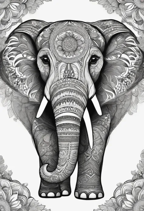 Aztec elephant | Elephant tattoo design, Elephant tattoo, Elephant tattoos