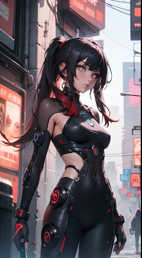 Biolucent Cyberpunk Girl