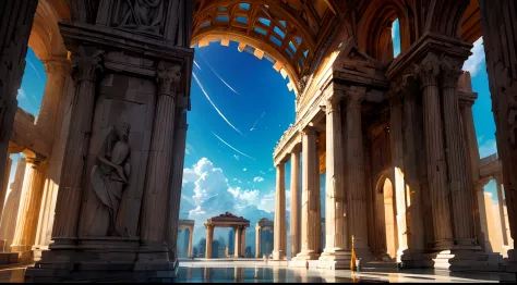Acropolis,(vista lejana:1.3), marble,Ruinas antiguas,panorama view,Arquitectura impresionante,Columnas impresionantes,parthenon,...