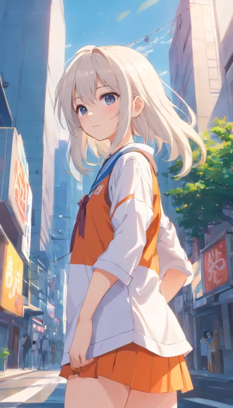 best qualtiy， tmasterpiece， 超高分辨率， realisticlying， 1 girl， long  white hair，Heterochromic pupils，Long legs，HmongCostume，Witty and eccentric，cheerfulness，wide angles