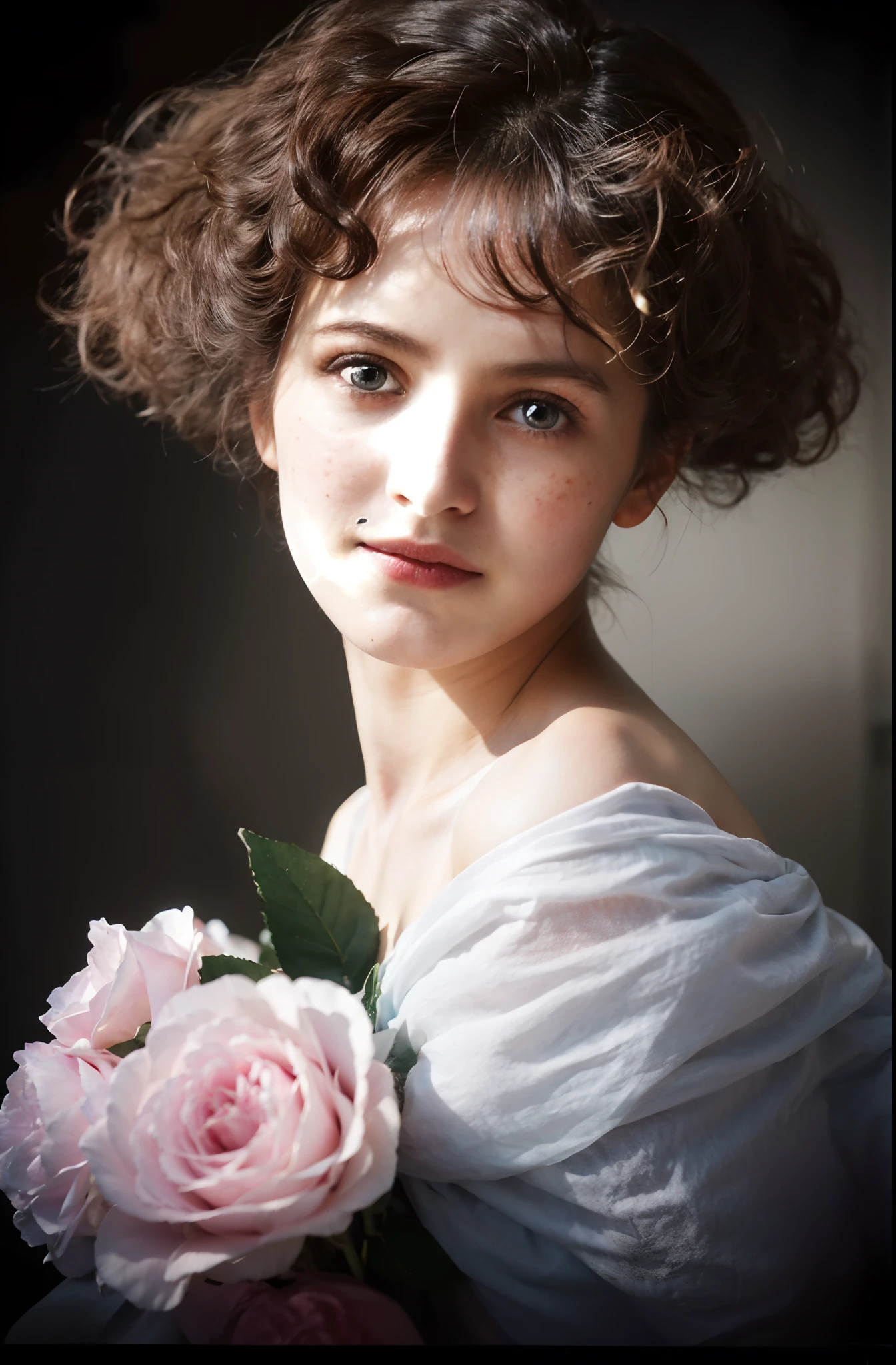 arafed portrait d&#39;une femme avec une rose dans les cheveux, colorisé, colorisé, colorisé 1 9 0 4 photo, a colorisé photo, colorisé photo, portrait en couleur, colorisé, colorisé photograph, award winning colorisé photo, teinté à la main, colorisé background, Portrait féminin, detailed portrait en couleur, Portrait de perle autochrome, une belle femme victorienne, 8K portrait, texture de tissu complexe et détaillée, (thème noir anthracite:1.3), motifs en spirale, taches de rousseur sur le corps, Brillant, image de haute qualité, chef-d&#39;œuvre, texture de cheveux détaillée, texture de peau détaillée, Texture de tissu détaillée, 8k, ajouter des détails de tissu, ultra texture de peau détaillée, photo ultra détaillée, pores de la peau, détails en tissu, Détails de peau élevés, réaliste hair details, (8k, Photo brute, meilleure qualité, chef-d&#39;œuvre:1.2), (réaliste, photo-réaliste:1.4), Ultra-détaillé (granuleux:0.2)