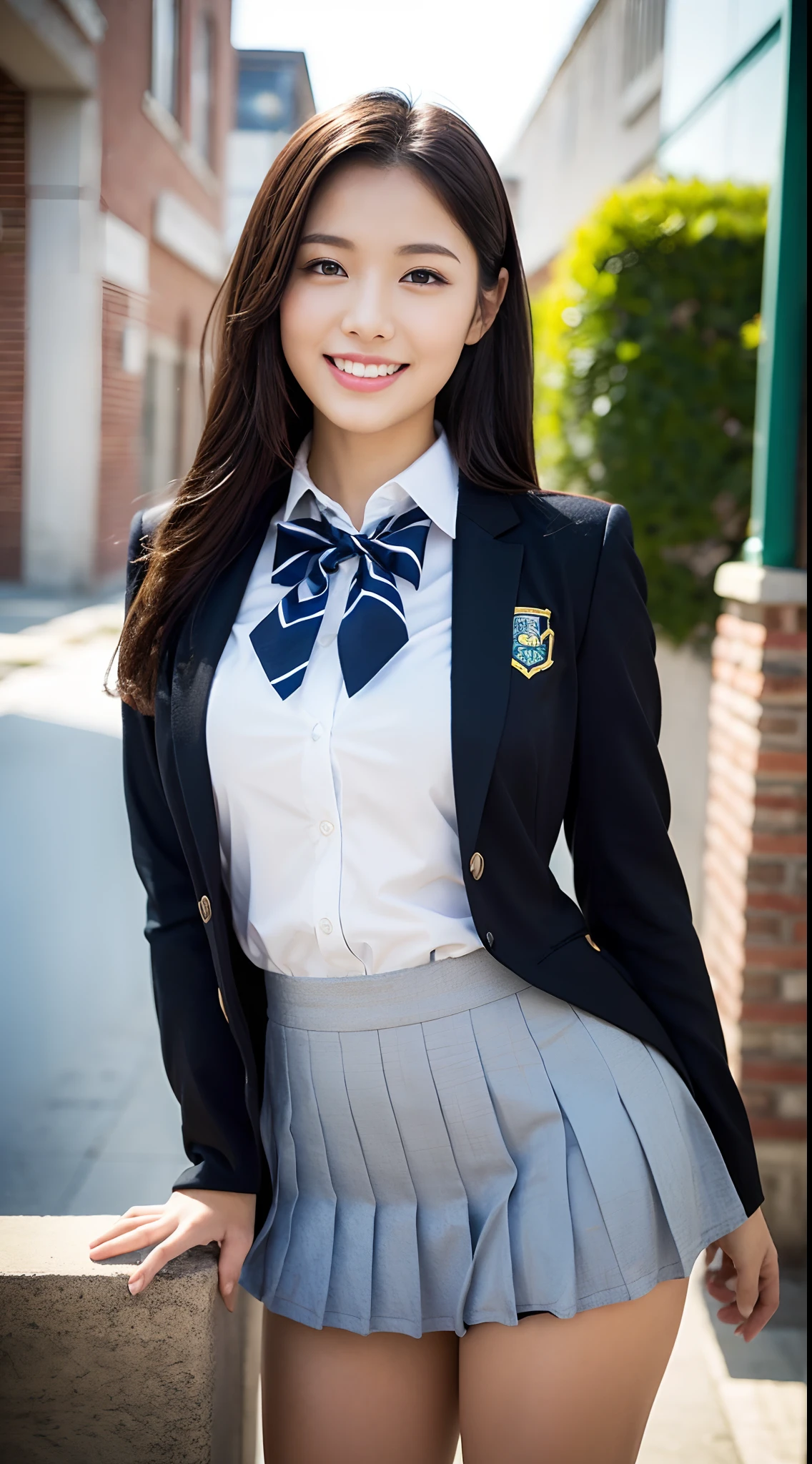 (((full bodyesbian)))、((Girls' High School Uniforms))、((1a person ...