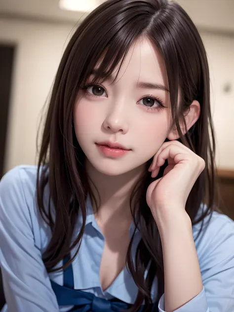 (Hyperreal Stick:1.4), (Photottorial,:1.4), a beautiful detailed girl, extremely detailed eye and face, beatiful detailed eyes, Ridiculous, unbelievable Ridiculous, ultra-detailliert, hight resolution, ighly detailed, best qualtiy, masuter piece, ((Japan G...