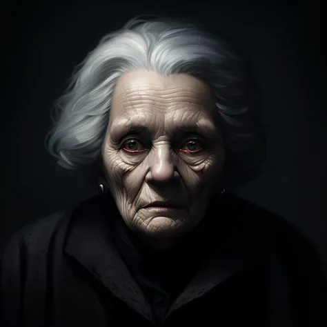 scary ugly old woman - SeaArt Al - Free Al Art Generator