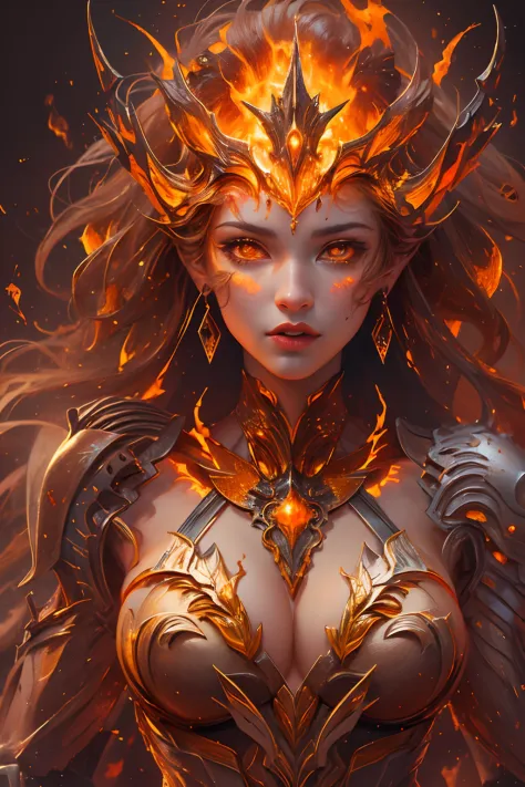 This Realistic Fantasy Art Contains Embers Real Flames Real Heat And Realistic Fire 0009