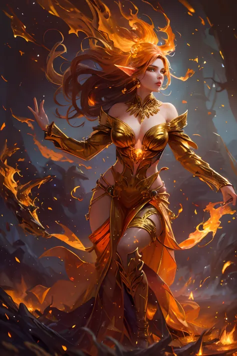 This Realistic Fantasy Art Contains Embers Real Flames Real Heat And Realistic Fire 3182