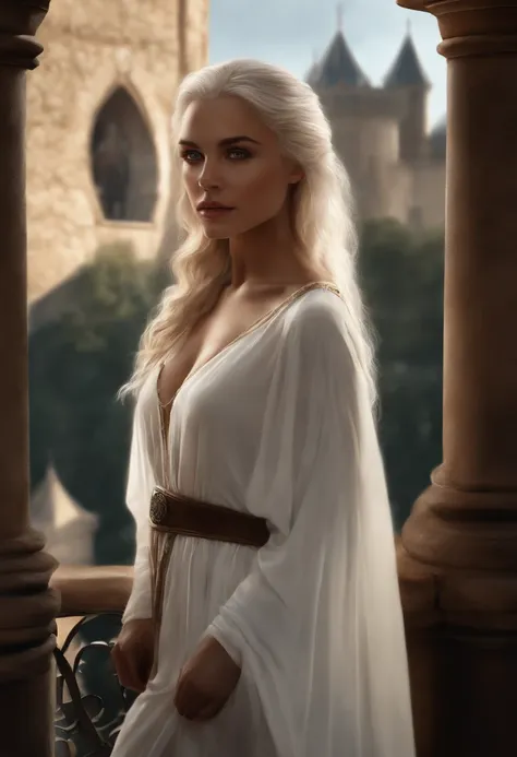 Daenerys Targaryen no, topless, apparent vagina, breasts bare - SeaArt AI