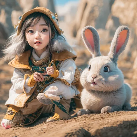 dventure Rabbit(Extremely detailed Cg Unity 8K wallpaper,Masterpiece, Best quality, Ultra-detailed)In the movie, he plays the ad...