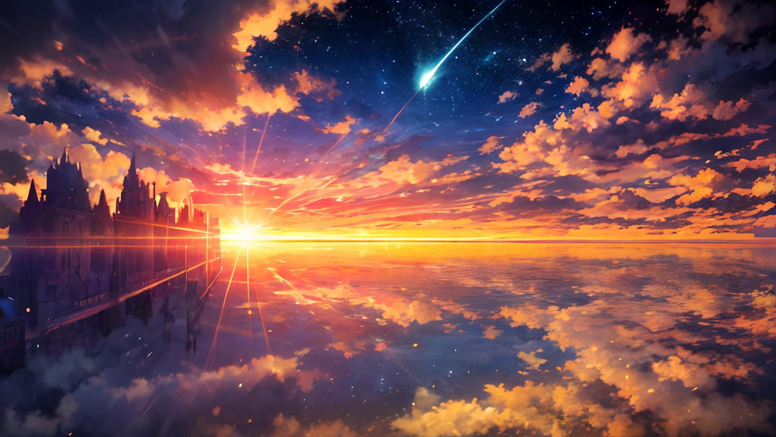 (Una vista impresionante:1.1),cielo lleno de nubes,Divine and Ethereal Lights,acantilado,Gorgeous colors,Ambiente fascinante,Paisajes asombrosos,nubes majestuosas,vista espectacular,Dramatic Cliff,Belleza inimaginable,resplandor celestial,Dreamlike panorama,Sereno y encantador,Paisaje inolvidable,impresionante,Sublime Vision,Impresionante maravilla natural,ambiente de otro mundo,Vista majestuosa,Silent and paradisiacal,Paisajes fascinantes,Superb view,Colores deslumbrantes,Amazing show,Serenidad y tranquilidad,Magnificent sunset,cielos luminosos,Quiet and peaceful atmosphere,Ethereal and Enchanting,Grandeza y belleza,Sublime y celestial,irreal e impresionante,inolvidable y sublime,divino e hipnotizante,Breathtaking and magical,Encantado y surrealista