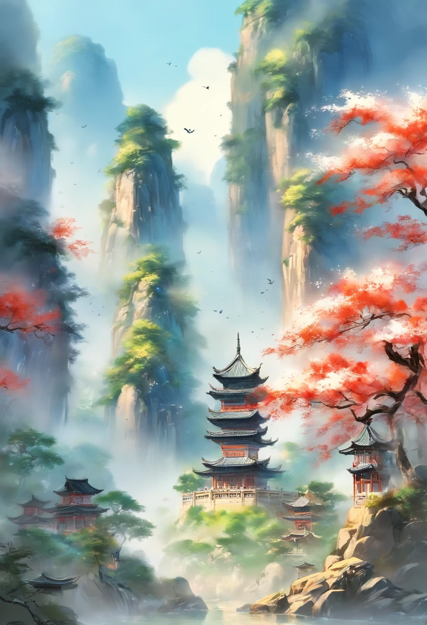 860 王琴仙 水墨画 山水画