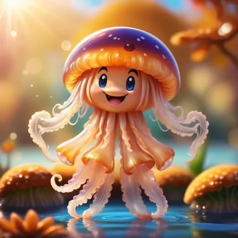 Smiling Jellyfish XL