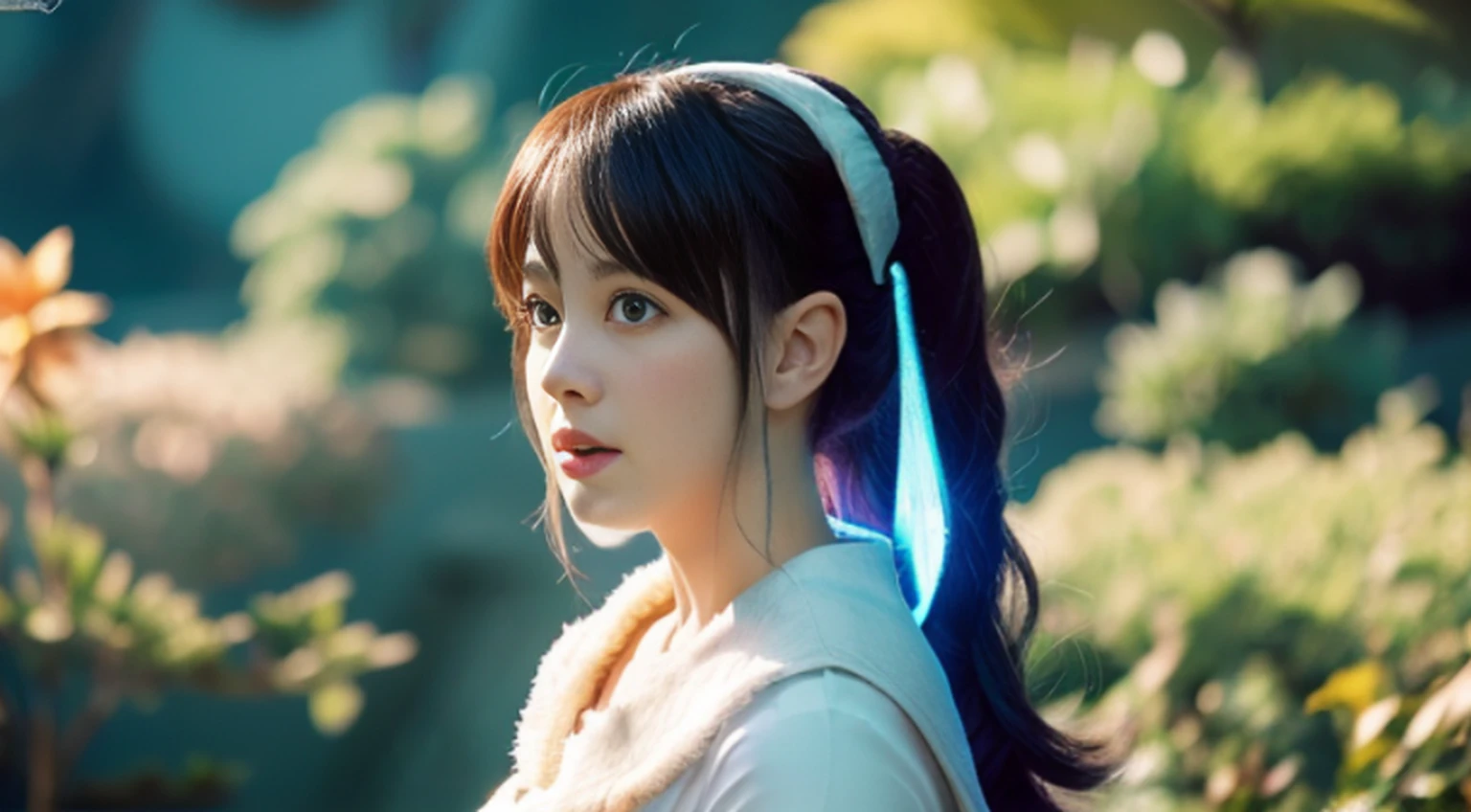 superb quality, 8k, master part: 1.3, 1girl, Inspired by the Tanuki from League of Legends