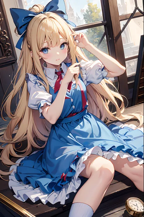 (Official art、Best Quality、Unity 8k Wallpapers、32K、​masterpiece、ultra-detailliert、超A high resolution)、Fantastical、((alice in the...
