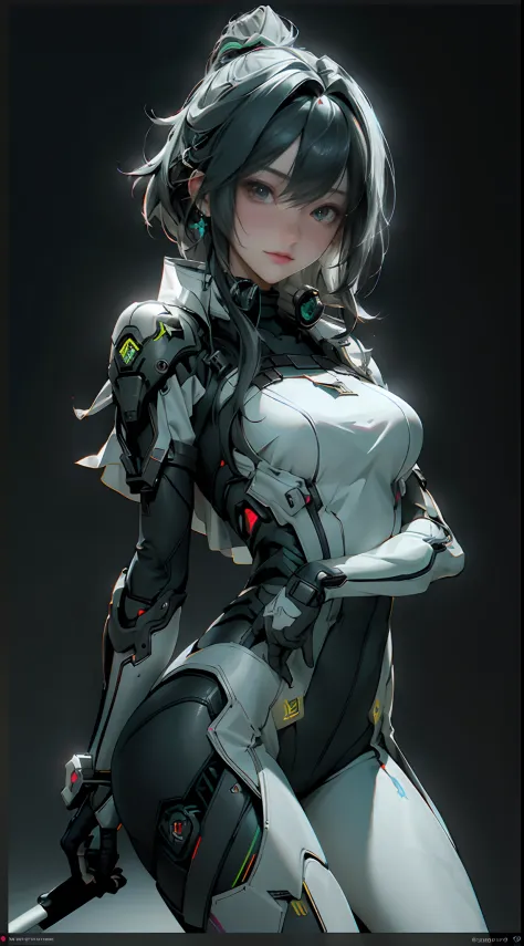 ((Best quality)), ((masterpiece)), (detailed:1.4), 3D, an image of a beautiful cyberpunk female,HDR (High Dynamic Range),Ray Tra...