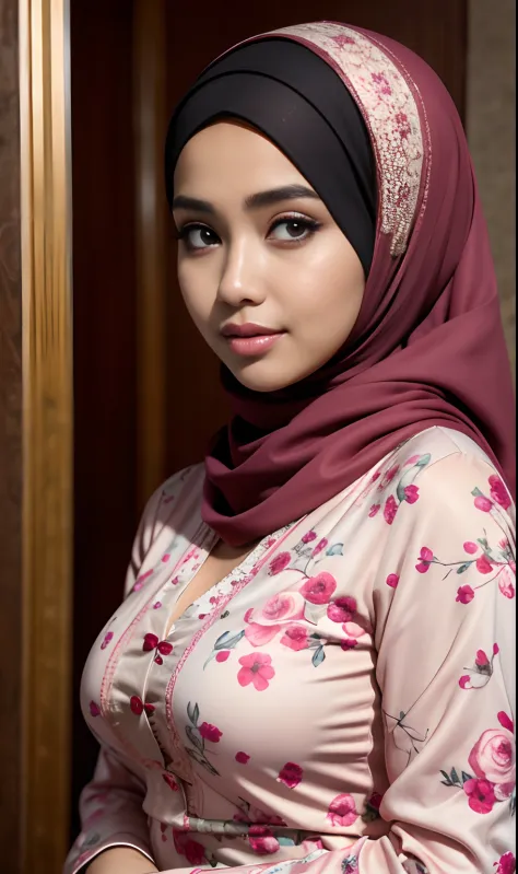 Malay girl in hijab, wear smal - SeaArt AI
