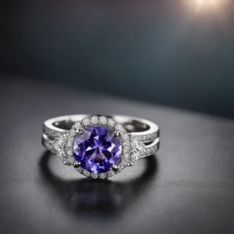 master part，a mais alta qualidade，(Nothing but the ring)，(Nobodies),The ring is set with a phoenix，starly sky，Wrapped at the end from start to finish，Delicado anel de prata，Starry sky in ring,O brilho，imagem invertida，Sparkling blue-purple gemstones，Elegan...