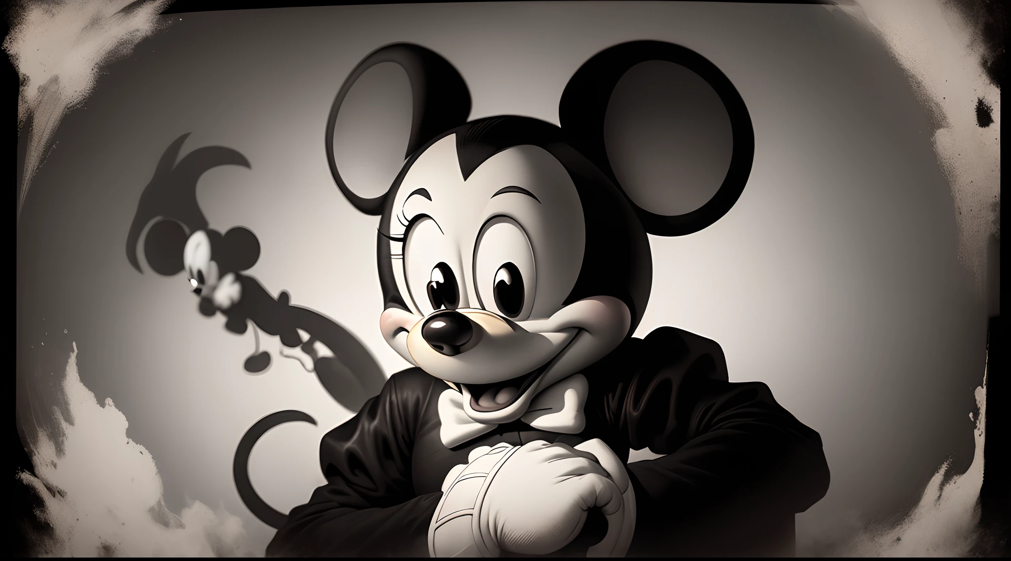 Black and White Wicked Mickey