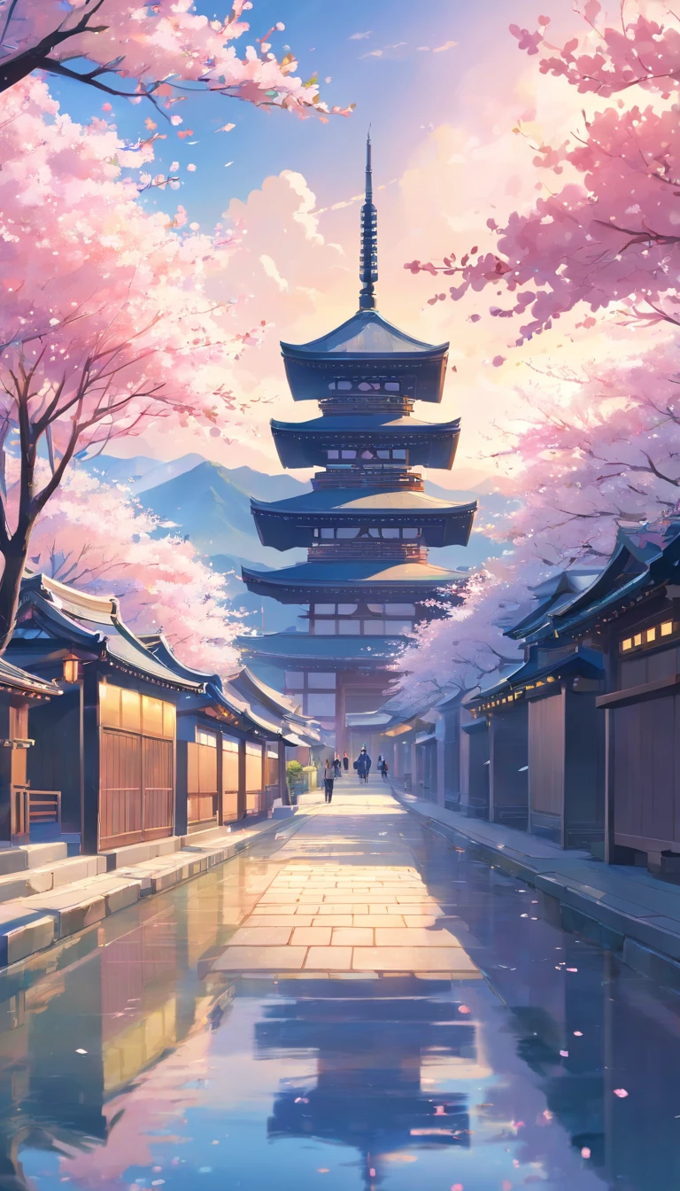 Draw temple landscape with sky background, palace background, Anime  background art, Temple background, background depicting a temple - SeaArt AI