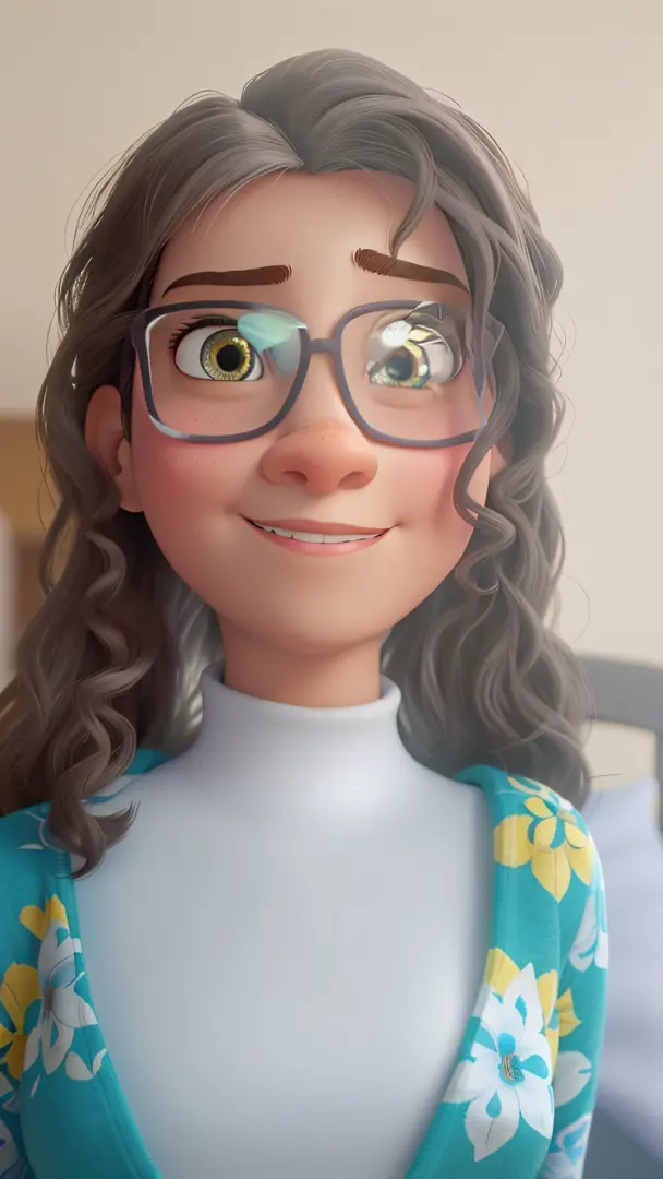 Uma Mulher Estilo Disney Pixar Alta Qualidade Melhor Qualidade Seaart Ai