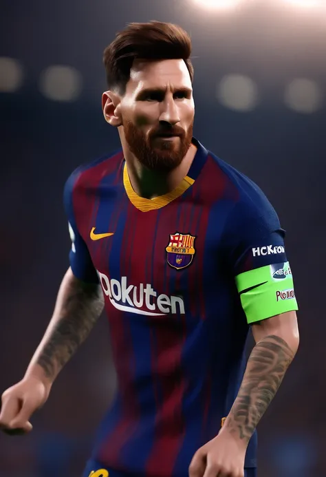 Lionel Messi, (pixar style) (masterpiece:1.2) (bokeh) (best quality ...