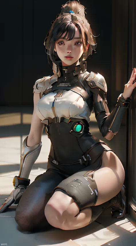((Best quality)), ((masterpiece)), (detailed:1.4), 3D, an image of a beautiful cyberpunk female, full body, HDR (High Dynamic Range),Ray Tracing,NVIDIA RTX,Super-Resolution,Unreal 5,Subsurface scattering,PBR Texturing, fight action,Post-processing,Anisotro...