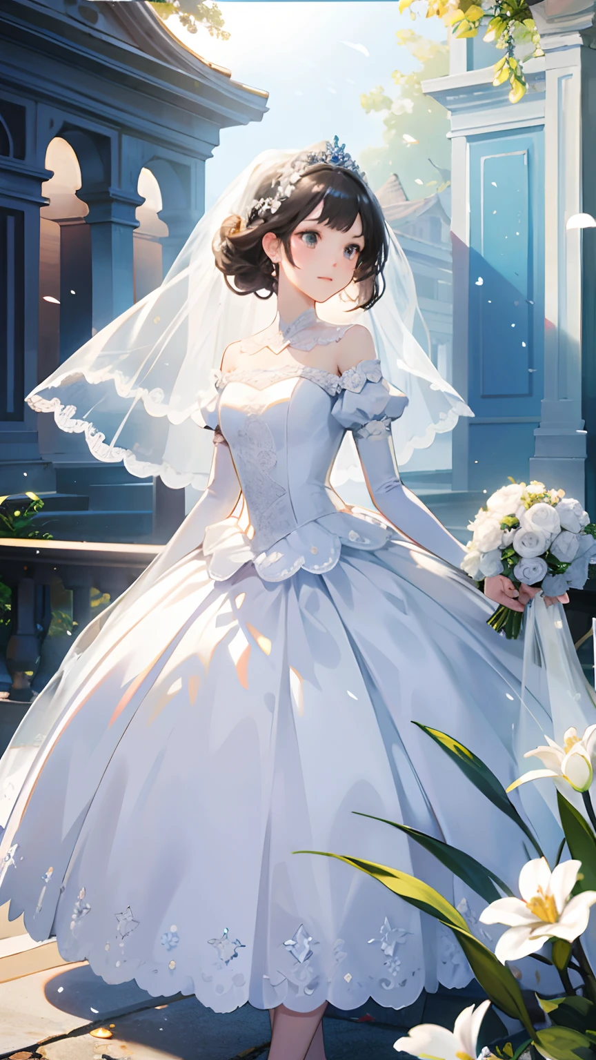 Anime wedding dress anime wedding dress SeaArt AI