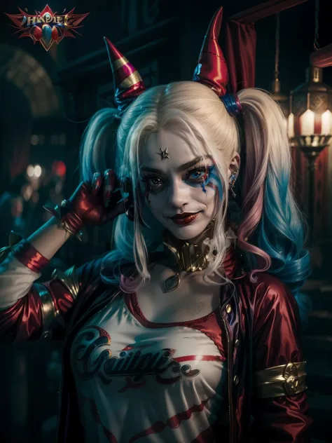 Sfondi Harley Quinn eroe Cosplay Sorriso Martello da 3840x2160