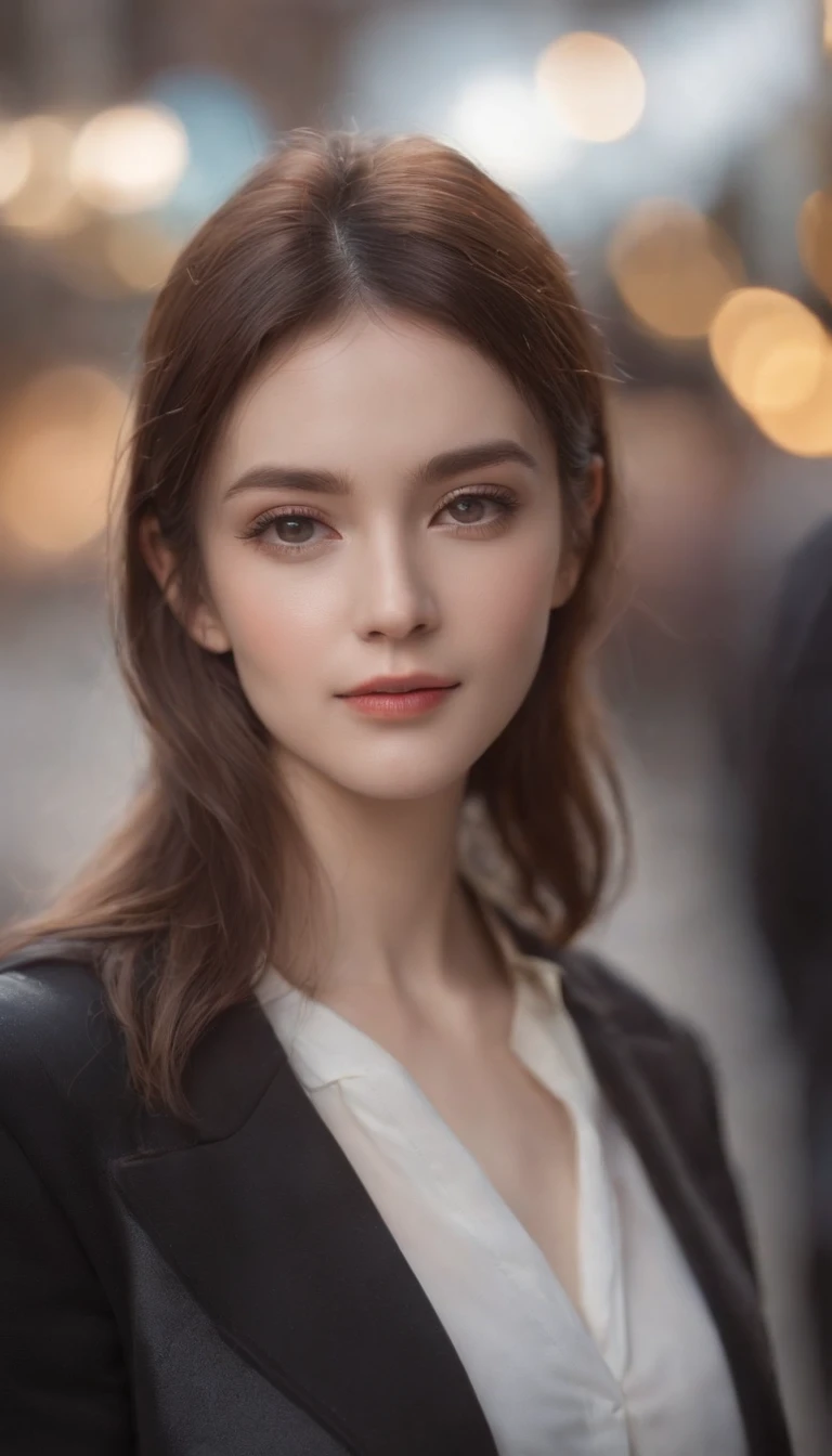 Real Photographics，Hipster Girls，street snap，Series of business careers，high-heels，genuine，Spring Macro，depth of fields，high beams，Real Light，光线追踪，OC rendering，Hyper-realistic，Better Quality，8K，Works of masters，Superfine，Details of the former pubic area，anatomy correct，sharp focus on eyes，Bokeh，Facial features are carefully drawn