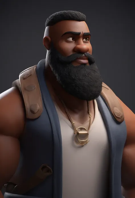 fortnite skin big fat white guy with bald no hair an - SeaArt Al - Free Al  Art Generator