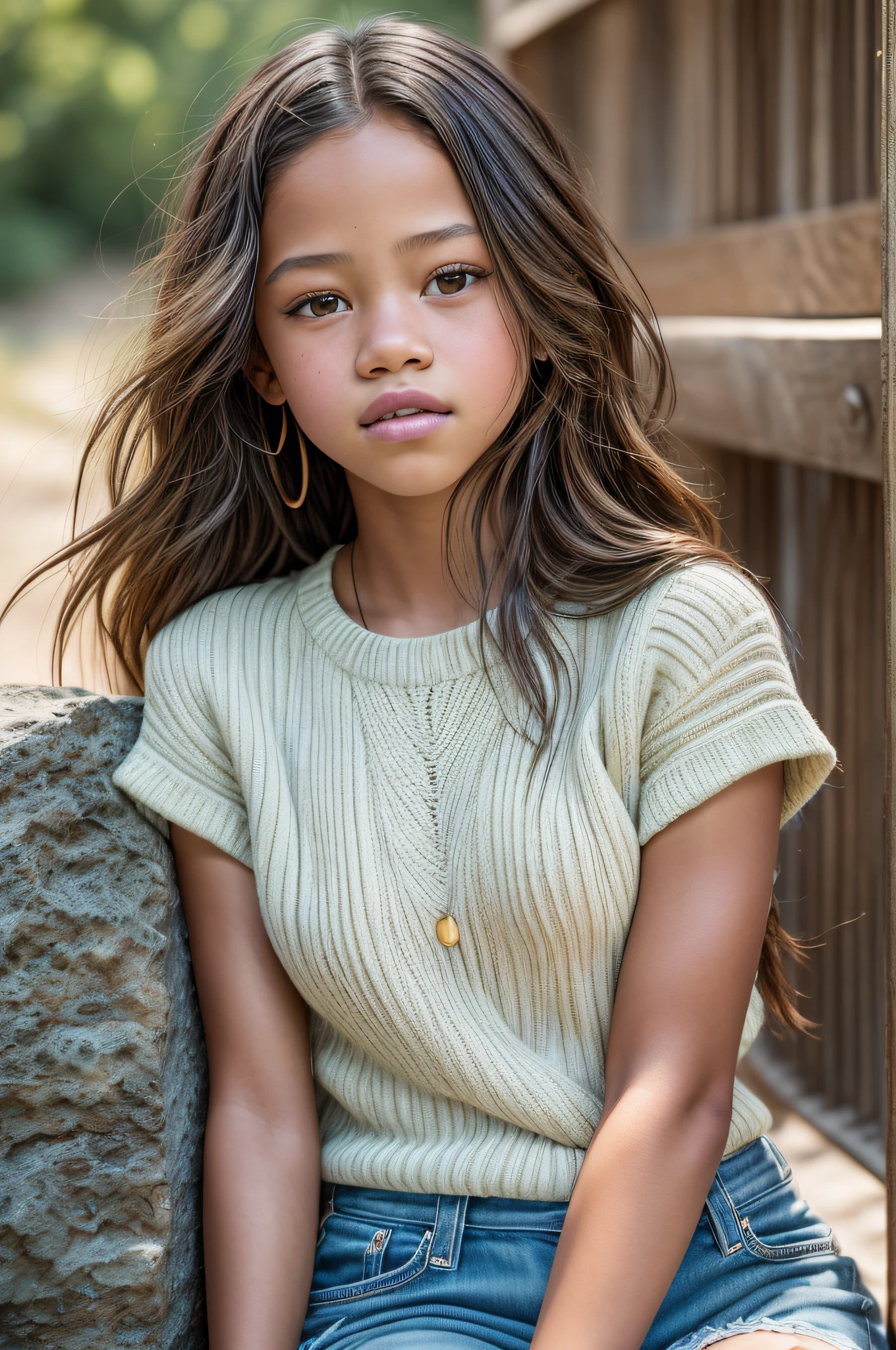 ((Jenna Ortega)) a portrait photograph of a beautiful ((20 year old)) woman, award winning photo, best quality, portrait by annie leibovitz, canon 5d mark ii, film, professional photograph, (rich colors:1.1), hyper realistic, lifelike texture, (natural lighting:1.1), (Canon EF 85mm f/1.4L IS USM)