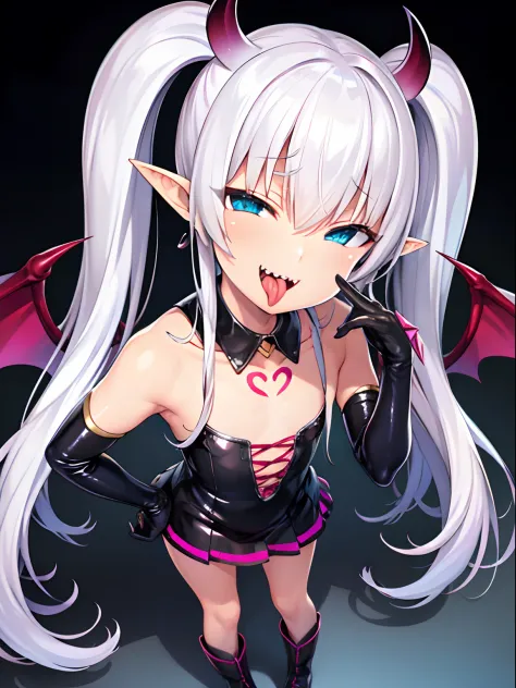 tachi-e, game cg, Highly detailed and realistic CG, Colorful, Masterpiece, Best Quality, jewel-like eyes, 1girl, solo, black hair, shiny hair, long straight hair, very long twintails, slender, skinny legs, succubus girl,succubus luxury dress, mini skirt, s...