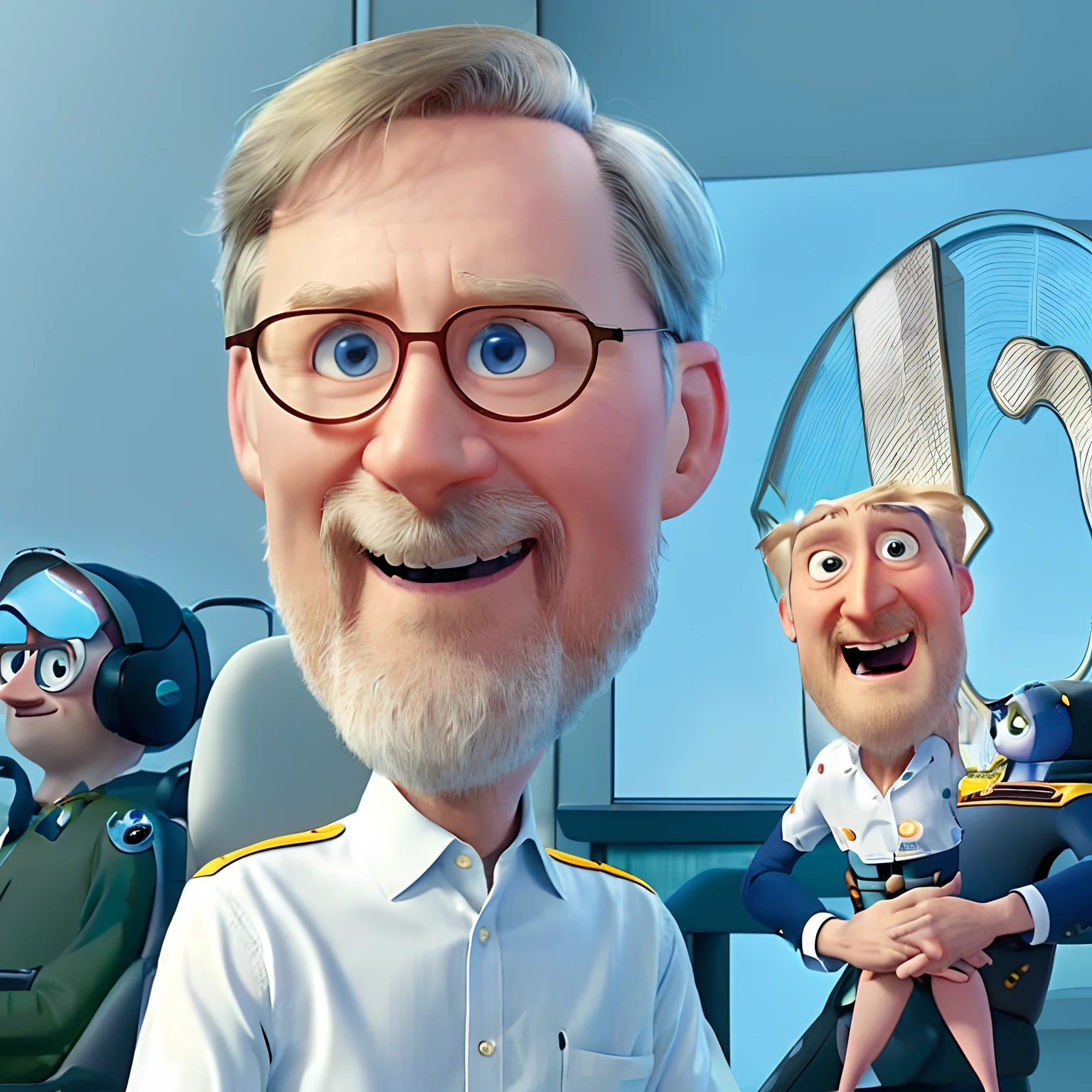 ПетрФиала в роли персонажа Pixar