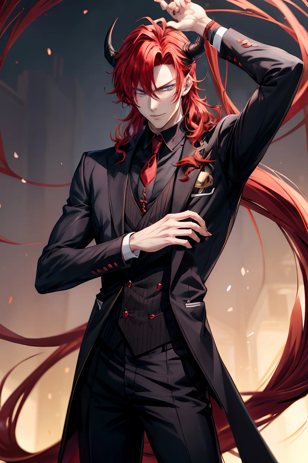 Wolf in Suit in Anime Style Stock Illustration - Illustration of  psychedelic, evil: 275193608