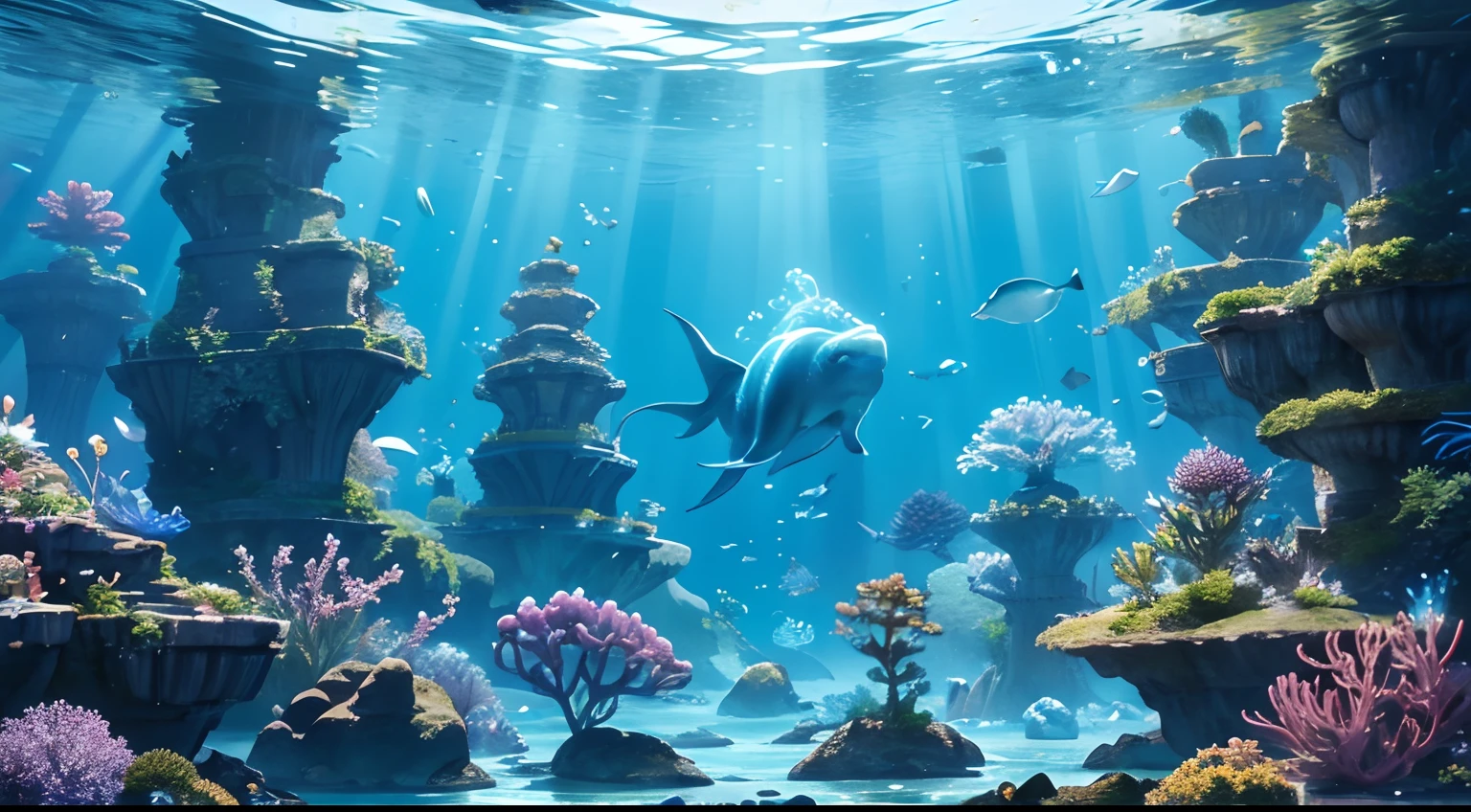 (best quality,4k,8k,highres,masterpiece:1.2),ultra-detailed,(realistic,photorealistic,photo-realistic:1.37),clear water waves,golden sandy beaches,sparkling mermaid tails,ancient ruins of a lost city,floating ships,(giant, majestic:1.1) jellyfish,enchanting coral reefs,magical sunken treasures,captivating underwater illumination,ethereal bioluminescence,beautifully intricate seashells,tranquil seafloor gardens,jewel-toned aquatic creatures,dreamlike underwater castles,mysterious sea creatures,dancing rays of sunlight,whispering seaweed forests,glowing jellyfish tentacles,glittering underwater caves,illuminated seahorses swimming gracefully,celestial underwater cityscape,serene ocean floor,gleaming golden treasures,enchanted mermaid grottoes,crystal-clear glass bottle,submerged ancient statues,exotic marine plants,dazzling sunbeams filtering through the water,deep-sea wonders,shimmering water reflections,playful dolphins leaping in the distance,spectacular underwater biodiversity,diverse schools of fish,evocative ocean mist,sublime underwater beauty,mystical aura of Atlantis,secretive underwater passageways,otherworldly marine life,sunken pirate ship with hidden treasures,secrets of the deep sea unveiled,Nereid's magical realm,water illuminated by moonlight,whales singing in the distance,dreamy underwater ambiance,unexplored depths of the ocean,glowing lantern fish,pulsating sea anemones,vibrant exotic fish swimming in harmony,serenity of the underwater world,mesmerizing play of lights and shadows,undulating ocean currents,unearthly marine colors,underwater ballet of sea creatures.