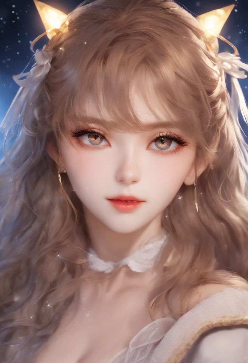 Starry eyes, it looks even more beautiful than immortal, Ahoge, hair, star-shaped pupils, amber eyes, colored contact lenses, blush, high detail, anime, romanticism, modern, gothic art, anime style, film lighting, ray tracing, motion rye, close-up, sony fe gm, uhd, high detail, top quality, 8k, big breasts, light brown hair, hat, twin tails, clean fingers, well-formed fingers, long jacket, ribbon, mystery, knitted hat, snow, anger, impatience, naked, porn, young, sex, steamy, orgasm, cum