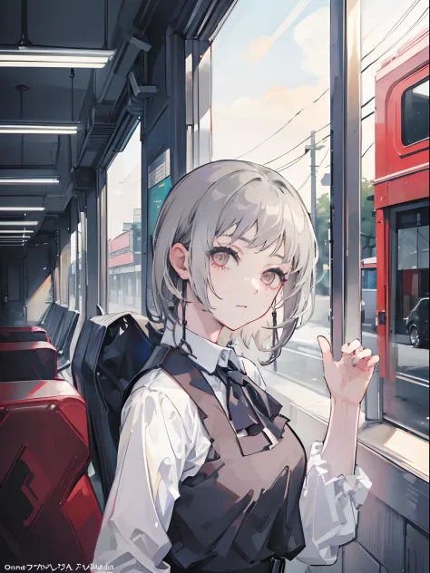 (masterpiece, top quality, best quality,official art, beautiful and aesthetic:1.2),(1girl:1.3), gray hair,