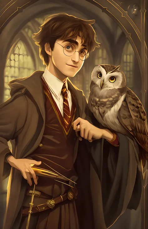 Harry Potter and the Owl Harry Potter and the Owl Harry Potter Harry ...