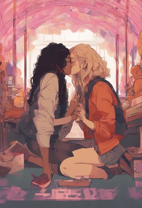 Lesbians Kissing Each Others