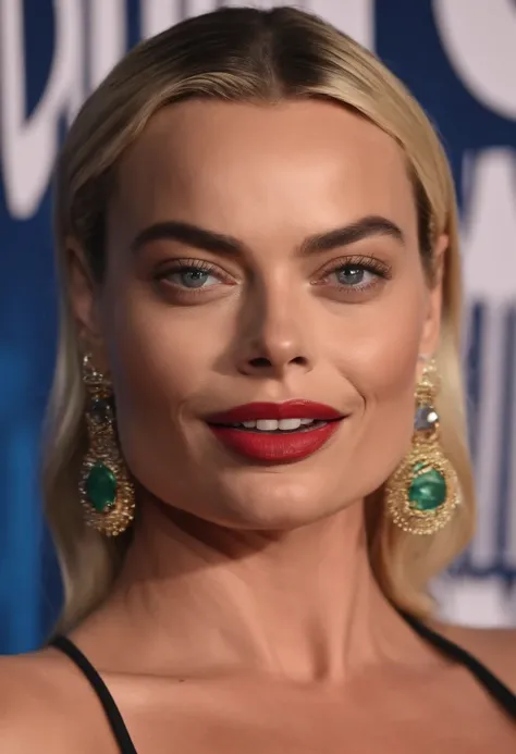 玛格特·罗比戴着安全套给小鸡鸡口交- SeaArt AI