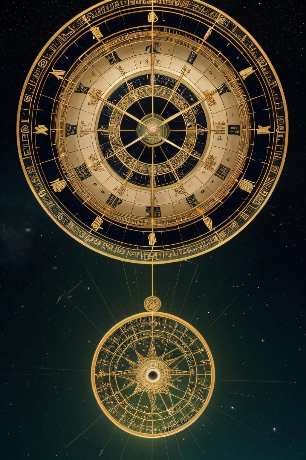 The clock of the zodiac Inspired by Gong Xian s digital rendering