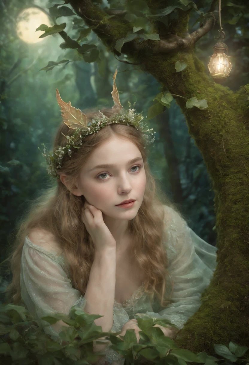 high quality, 8K Ultra HD, Ethereal Faerie in the Enchanted Forest ...