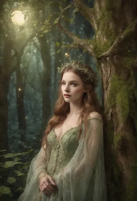 high quality, 8K Ultra HD, Ethereal Faerie in the Enchanted Forest ...