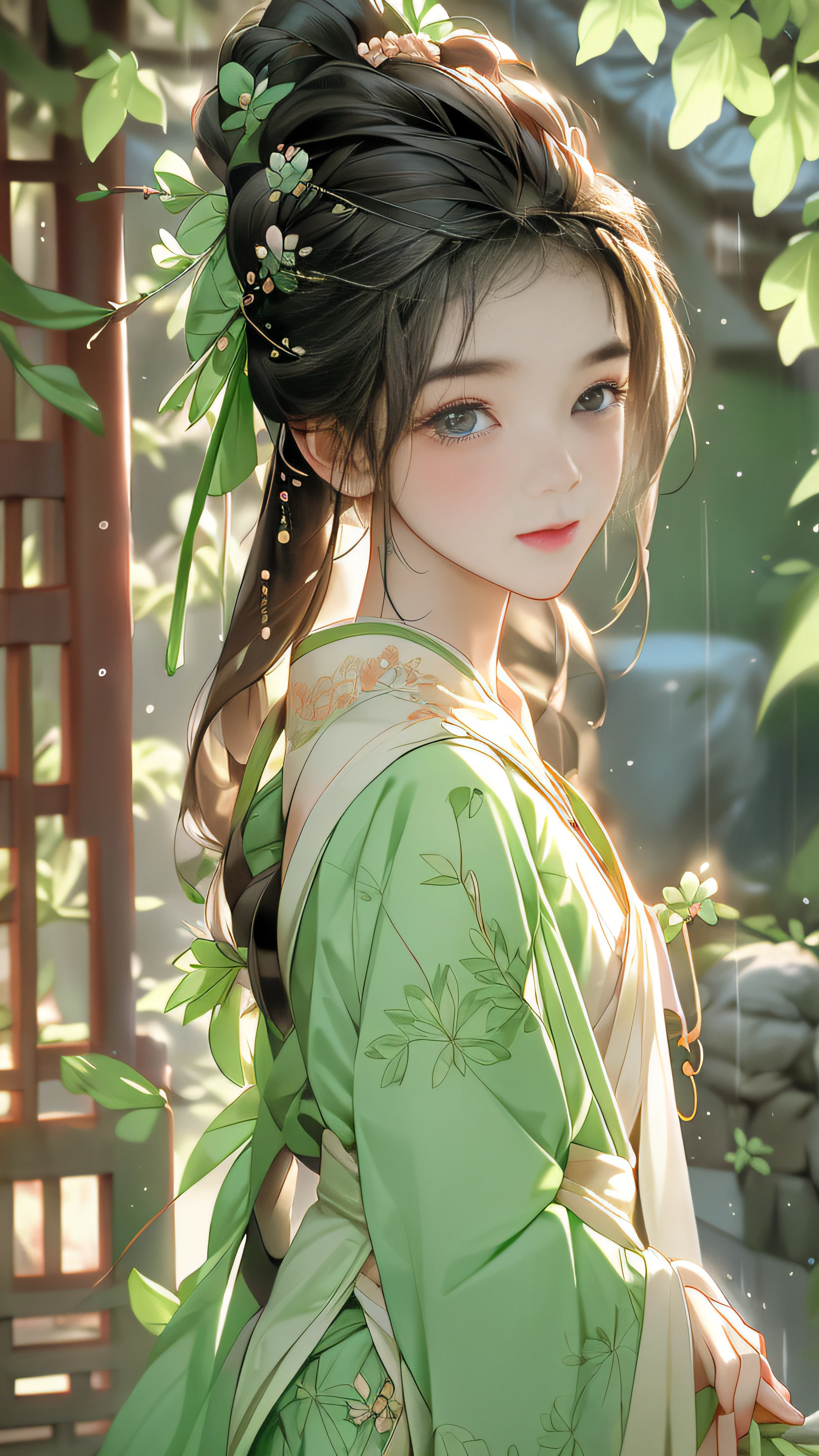 - The eyebrows resemble willow leaves in early spring, Often contains rain and hatred; The face is like a peach blossom in March, Hide moonshine. Elegant slim waist, Nervous swallows are lazy: The jadeite appearance is fascinating, Flowers explain the rank age, And the fragrance is elegant and elegant..