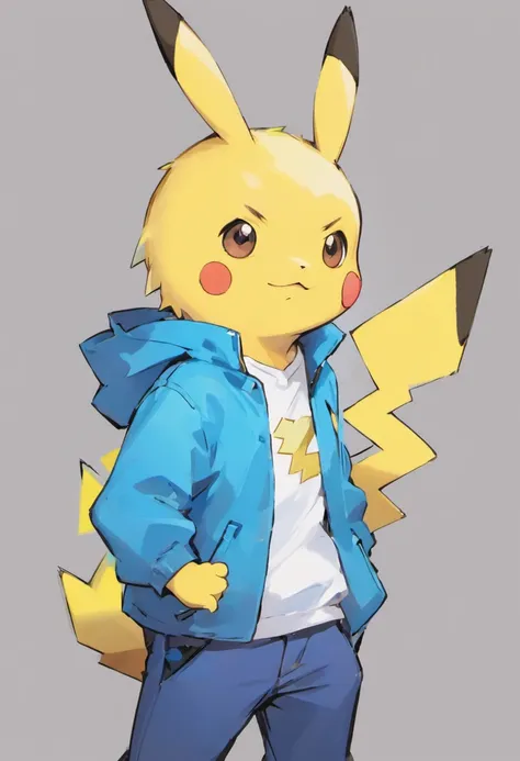 Pokemon pikachu and eeza pokemon fan art - SeaArt AI